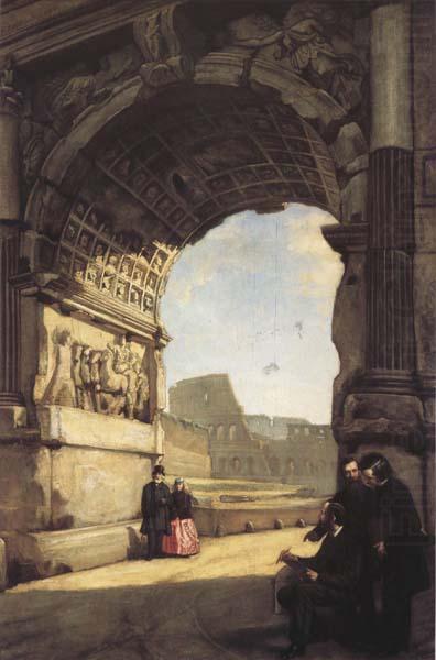 The Arch of Titus, Frederic E.Church